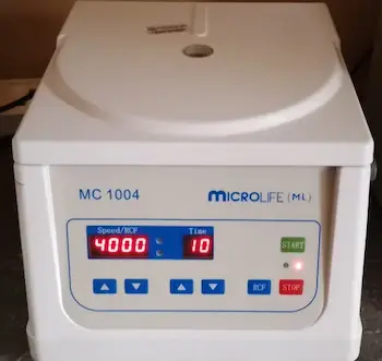 Laboratory centrifuge
